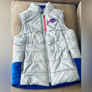 NFL Mens Buffalo Bills On Field zip-up Vest
